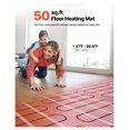 thumbnail image 2 of Floor Heating Mat 50 sqft 120V Electric Radiant System with Smart Thermostat, 2 of 9