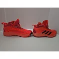 thumbnail image 4 of Men's Adi - das Cross Em Up 5 1/2 Mid Top Basketball Shoes Solar Red HQ8494 #S8, 4 of 6