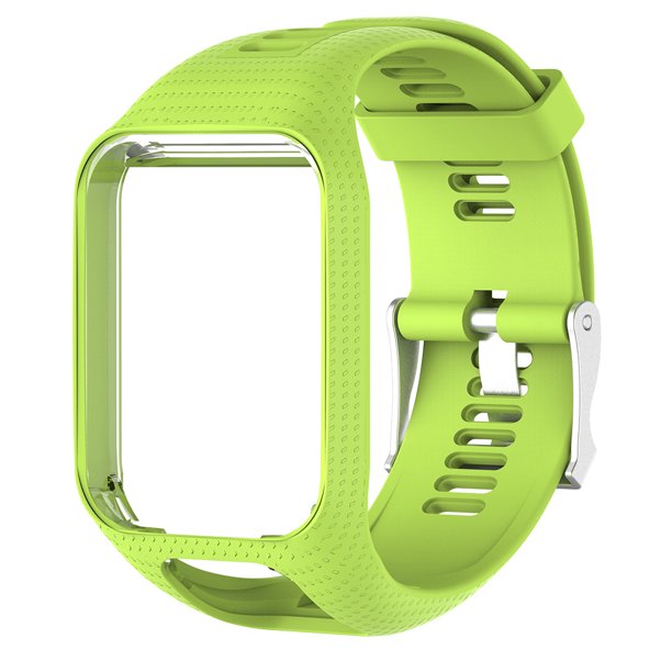 Cateissary Reemplazo de correa de reloj de silicona para Smart Wristband correa de para 2 3/Runner 2 3/Spark 3/Adventurer Relojes inteligentes limón