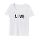 thumbnail image 3 of Camiseta para mujer verano suave recuerdo trajes camiseta básica para el trabajo compras S, 3 of 7