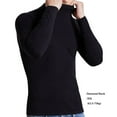 thumbnail image 2 of Minnieouse Ropa de abrigo, suministros para hombres, camisa térmica, jerséis informales, multicolor, flexible al tacto, accesorio de bricolaje, ropa de Ropa interior Negro Minnieouse AP013704-04, 2 of 6