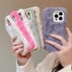 thumbnail image 2 of USLION-funda de piel de felpa cálida para teléfono, carcasa de protección para lente de cámara, para iPhone 14Plus, 14Pro, 14, 13, 12 Pro Max, 11, 11Pomax Fivean unisex, 2 of 2