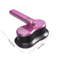 thumbnail image 3 of Rechargeable Fabric Shaver Lint Remover with Blue Light Cleaning 12 Blade Rotary Head USB Charging Gray Purple Pink, 3 of 6