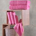 thumbnail image 2 of Hawmam Linen Pink Towels Set | 6-Piece 100% Turkish Cotton | 2 Bath Towels, 2 Hand Towels, 2 Washcloths | Soft, Plush, Fluffy, Quickdry, Super Absorbent | Hotel Quality, Spa, Gym, Dorm, Eco Friendly, 2 of 5