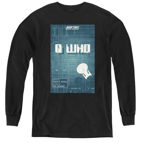 Star Trek - Tng Season 2 Episode 16 - Youth Long Sleeve Shirt - Large