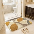 thumbnail image 5 of Colorful Abstract Textured Bath Rug,Soft Non-Slip Plush Mat,Quick Absorbent Machine Washable Floor Rug for Bathroom,Household,Indoor Decor, 5 of 6