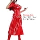 thumbnail image 5 of Ropa de muñeca 1/6 escala Figura femenina Traje blanco Rojo Negro Modelo Accesorios Sexy Cuerpo Juguetes Regalos de Cuero Alta Simulación Rojo seitruly  FN001630-02, 5 of 5