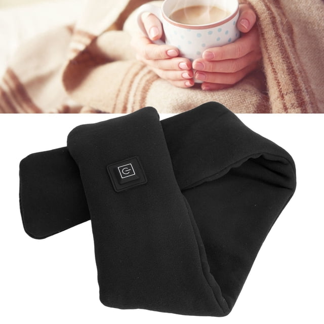 Bufanda Calefactora USB Inteligente, Calor De 5 Segundos, Control De Temperatura De 3 Niveles, Tela Agradable Para La Piel, Moderna Y Cálida Para Hombres, Mujeres, Viajes,