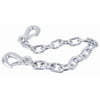 30" Safety Chain For Trailer Towing With Locking Hooks On Both Ends, Each