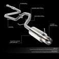 thumbnail image 2 of DNA Motoring CBE-GALANT99-L4-BT 4" BURNT TIP MUFFLER CATBACK / CAT BACK EXHAUST For 1999 to 2003 MITSUBISHI GALANT 2.4L 4CYL l4 4G64, 2 of 5