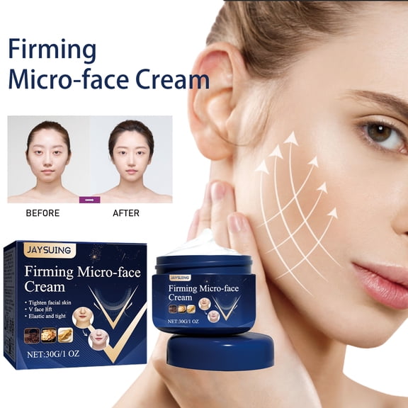 Facial Firming Cream for Tightening and Moisturizing Facial Contours,, and Facial Skin Massage Care Cream