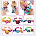 thumbnail image 2 of LNGOOR 160 Pieces Snap Pop Beads Toys, Kids Jewelry Making Kit Pop-Bead Art and Craft Kits DIY Bracelets Necklace Hairband and Rings Toys for Age 3-8 Years Old Girl, 2 of 7