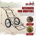 thumbnail image 3 of Kill Shot Deer Hunting Game Cart, Folding Utility Dolly with 500 Pound Capacity, 3 of 9