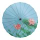 thumbnail image 5 of Paraguas chino de papel aceitado con estampado floral, ideal para danza clásica y cosplay. Estilo B, 5 of 9
