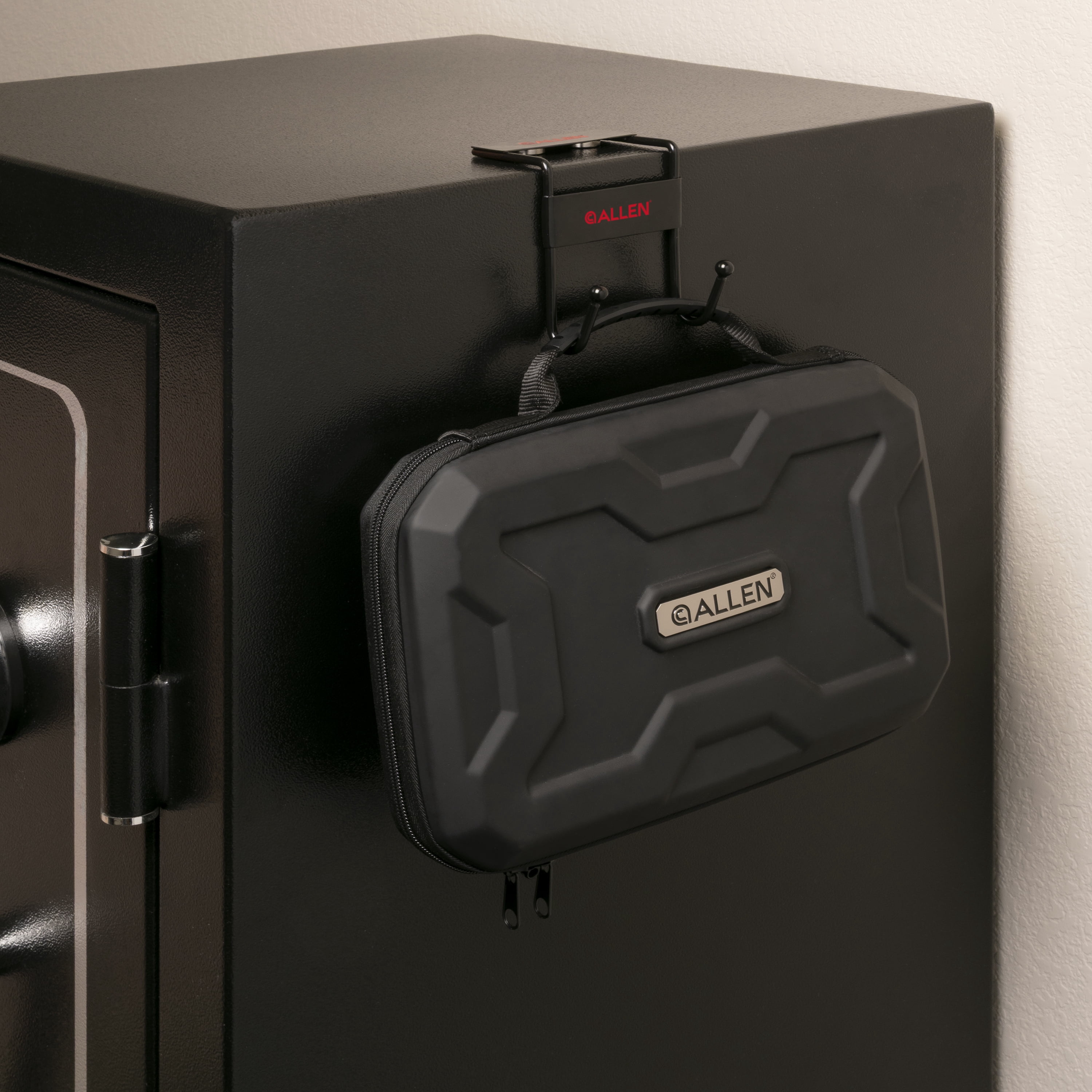 Allen Company Double Hook Magnetic Storage Organizer, 35 lb Capacity