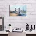 thumbnail image 3 of Epic Graffiti 'London - Tower Bridge In Afternoon Light' by Marc Todd, Canvas Wall Art, 18"x12", 3 of 8