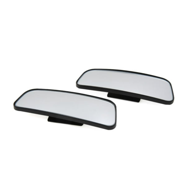 2pcs Rectangular Stickon Wide Angle Blind Spot Side Rear View Mirror