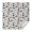 Police and Megaphone, variant on Police and Radio Black Pattern Square Tablecloth, Waterproof Wipeable Spillproof Washable Table Cover for Home Kitchen Party and Daily Decor 60"x60"