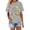 Grey, variant on Women's Graphic Short Sleeve Teacher T-Shirt Butter T Shirt Teach Tshirt Cute Teacher Life Shirts Special Education Tee Inspirational Tops Beige,L