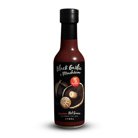 Black Garlic  Mushroom Hot Sauce