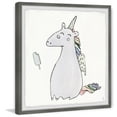 thumbnail image 2 of Marmont Hill Unicorn Popsicle Framed Wall Art, 2 of 6