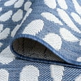 thumbnail image 5 of 5x8 Water Resistant, Indoor Outdoor Rugs for Patios, Front Door Entry, Entryway, Deck, Porch, Balcony | Outside Area Rug for Patio | Blue, Floral | Size: 5'3'' x 7'3'', 5 of 7