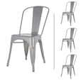thumbnail image 1 of Mundo In Silla Gris Metalica Gante Diseño Industrial para Jardin Mundo In Industrial, 1 of 9