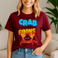 thumbnail image 4 of You Are Telling Me A Crab Ran With These Goons Tshirt, Peek A Boo, Howdy Cowgirl Witches, Halloween Shirt, 4 of 5
