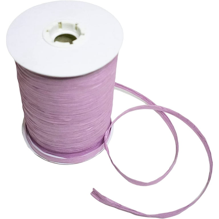 Paper Raffia Ribbon Roll 100 Yards for Kraft Packaging and Decoration  (Kraft)