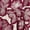 Rich Burgundy Print, variant on Time and Tru Women's and Women's Plus Tiered Cotton Mini Dress with Flutter Sleeves, Sizes XS-4X