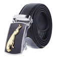 thumbnail image 1 of Bangcool Ceinture pour Homme Classique Ajustable Ceinture Décontractée Ceinture à Cliquet Ceinture Habillée avec Boucle Automatique, 1 of 7
