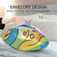 thumbnail image 4 of Yayeee Pillowcase Queen Size Set of 2 Satin Wrinkle Resistant Pillow Case, Vibrant Dinosaur, 4 of 8