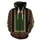 thumbnail image 1 of Sudadera con capucha y cremallera para hombre, estilo étnico, con estampado 3D, estilo urbano de gran tamaño, informal, de manga larga, estilo hip hop, para adolescentes, 1 of 6