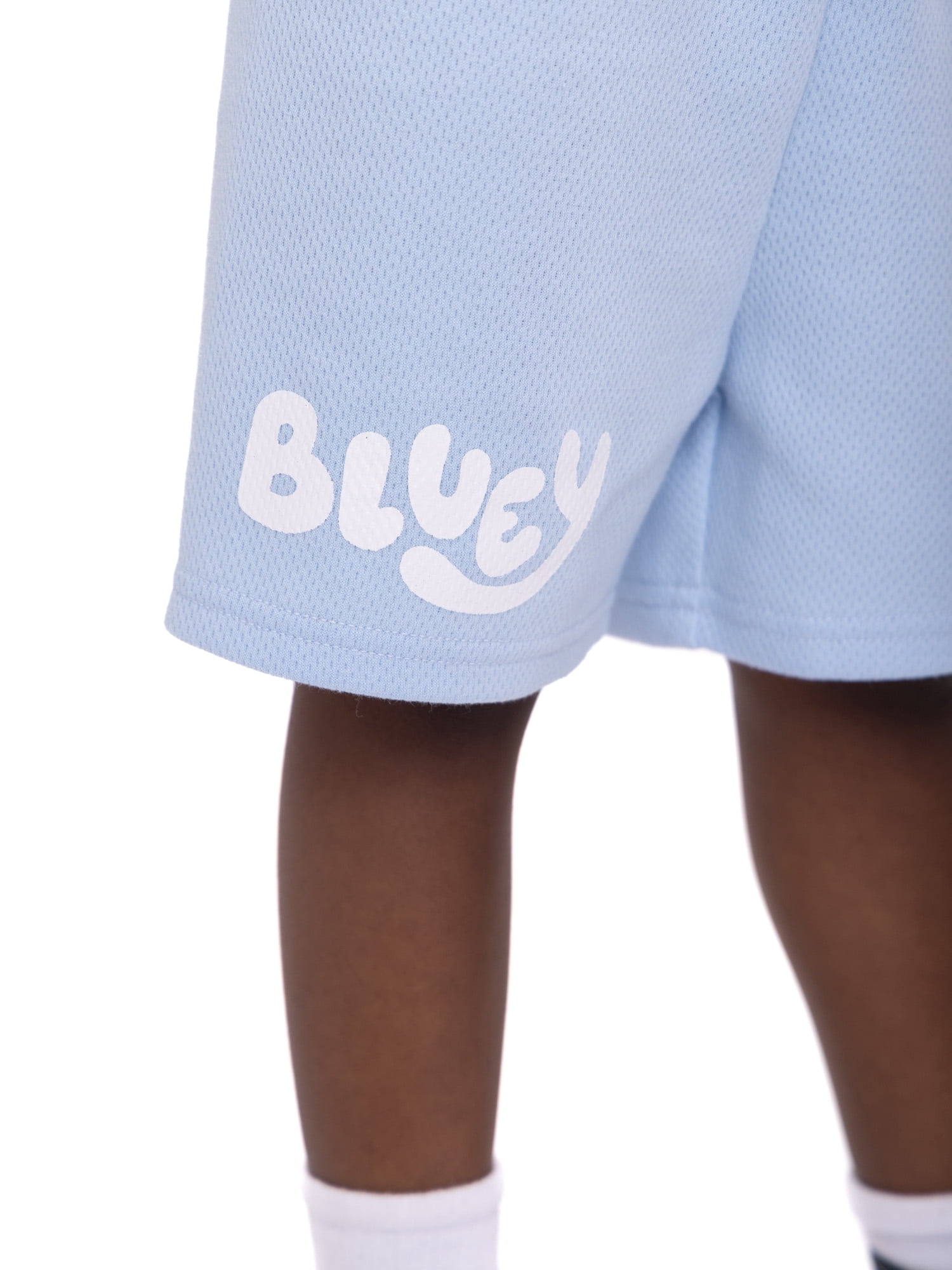 Bluey Toddler Boys Short Sleeve Polo Top and Shorts Set, 2-Piece, Sizes 2T-4T