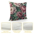 Shiartex Throw Pillow Cover Beauty Colorful Floral Watercolor Blossom