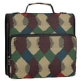 thumbnail image 5 of FORMRS Zipper Binder with Shoulder Strap 2-inch Ring 500 Sheet Capacity File Bag, Green Tartan Pattern, 5 of 5