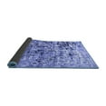 thumbnail image 2 of Ahgly Company Indoor Round Oriental Blue Industrial Area Rugs, 8' Round, 2 of 4