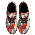 thumbnail image 2 of Cardinal Season's Greetings Winter ChriStas Shoes Sneakers Black Size 3.5, 2 of 7