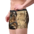 thumbnail image 2 of Hirioo Musical Horse Vintage Collage for Men's Boxer Briefs Men Cotton Underwear Boxer Briefs Panties-Large, 2 of 5