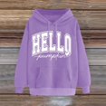 thumbnail image 2 of QASIEATN Hoodies for Elegant Ladies Fashion, TopsLong Sleeve PocketDailyLoose Blouses Tops, Womens Fall Tops, 2 of 3