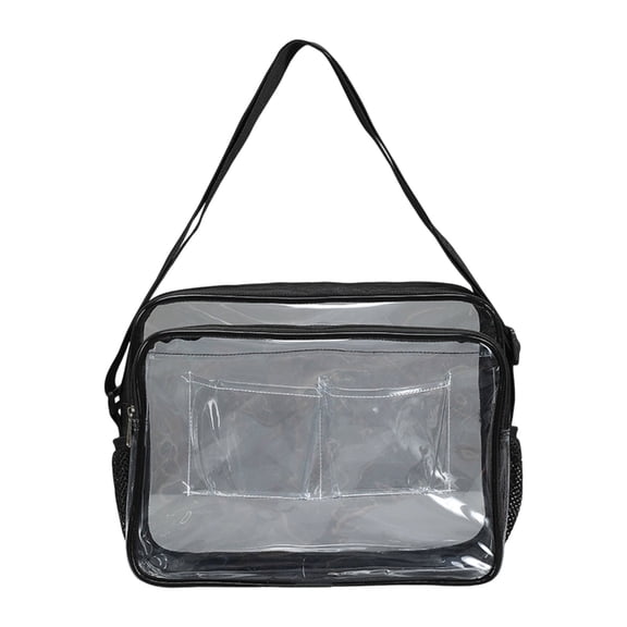 Clear PVC Antistatic Cleanroom Tool Pouch Crossbody Bag for Women Men