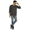 thumbnail image 5 of Inkmeso Men's Cotton Long Sleeve T-shirt Basic Crew Neck Shirt, 5 of 7