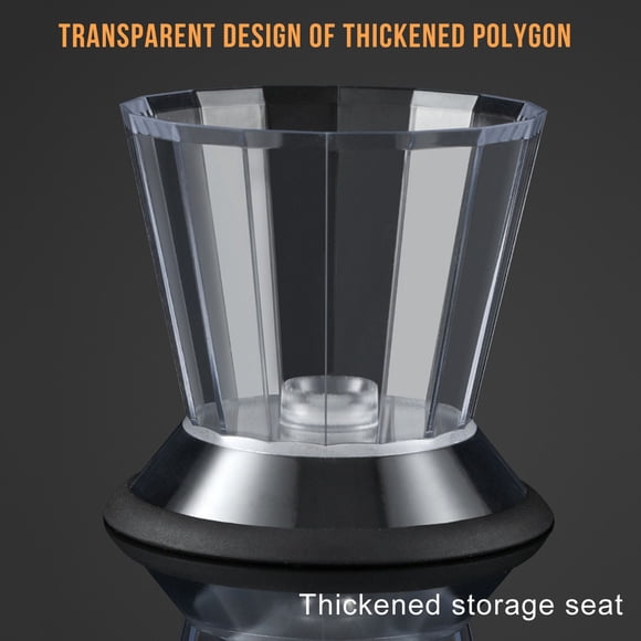 RKSTN Pétales une Bidon d'Huile en Diamant en Verre Bouteille d'Assaisonnement de Cuisine Multi-Usage Gadgets de Cuisine