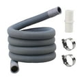 thumbnail image 4 of Manguera de drenaje universal para lavadora con 1 adaptador de extensión, 2 abrazaderas de manguera reemplaza fácilmente los accesorios de instalación s flexibles 300cm, 4 of 7