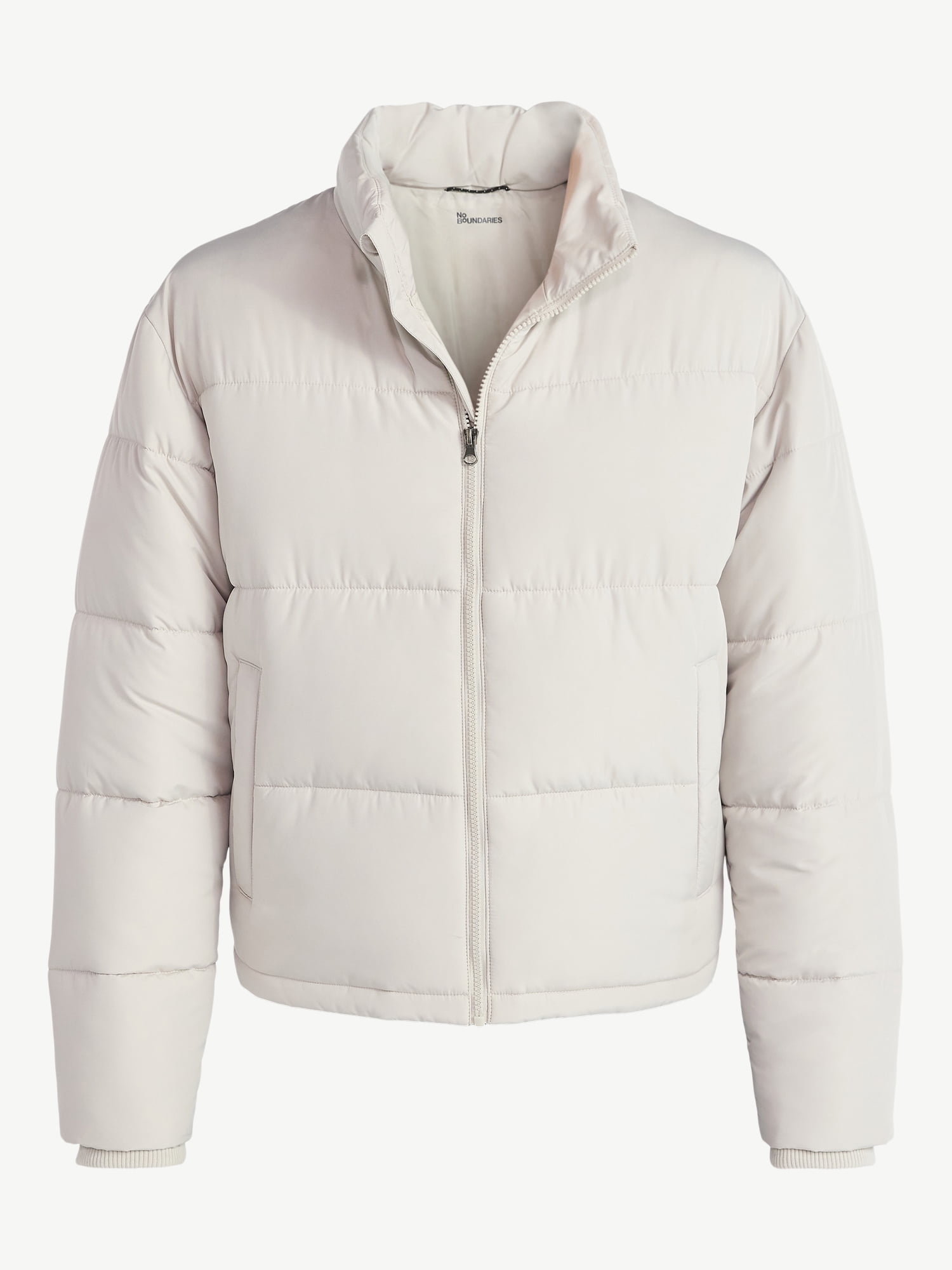 No Boundaries Men's and Big Men's Puffer Jacket, Size S-3XL