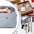 thumbnail image 2 of HUGFEGWE Package Stainless Steel Pill Case Keychain, Small Pill Box Bottle Holder, Stainless Steel Pocket for Men Purse Pocket Outdoor EDC Tool Kit (Spring Buckle) CJB91-65421, 2 of 9