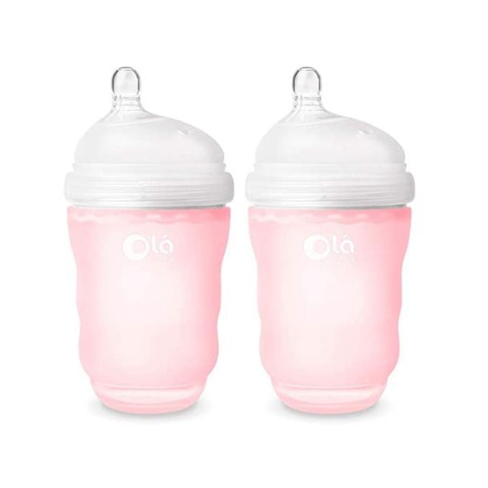 Ola Baby Gentle Bottle - Rose 8Oz (2Pk)