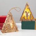 thumbnail image 3 of Lámparas de nochebuena YONGSHENG colgantes de madera 01 02 03, 3 of 5