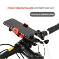 thumbnail image 1 of Bicicleta Soporte para teléfono 4 en Ndcxsfigh 1 para faros delanteros de de montañarecargable por USB (rojo), 1 of 9