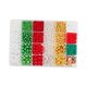 thumbnail image 4 of Cuentas de Navidad, cuentas espaciadoras sueltas, dijes de decoración, cuentas artesanales, colgantes para pulseras, guirnaldas, collares, regalos de, 4 of 9